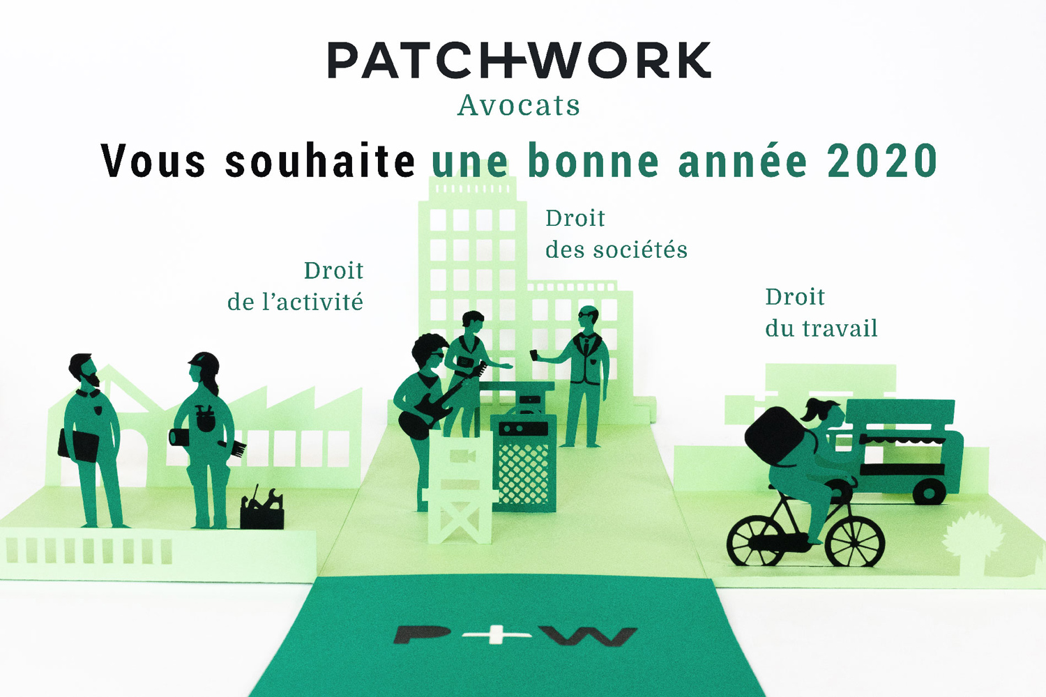 Voeux 2020 Patchwork Avocats
