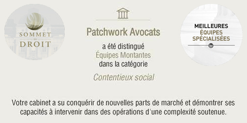 Patchwork Avocats à la 20ème édition des Trophées du Droit