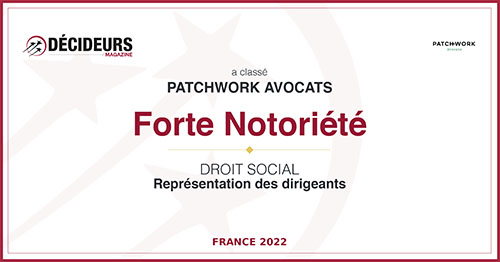 Decideurs 2022 - représentation des dirigeants